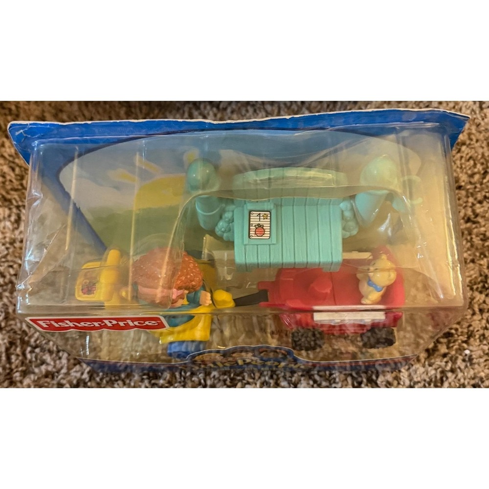 Fisher-Price People Lil' Sidewalk Rider Playset (NWT) Vintage 2002 - Picture 2 of 6